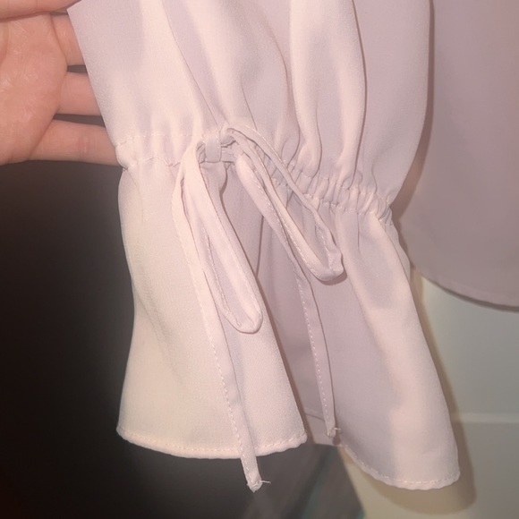 Rare GU Collaboration Embroidery Blouse Women's S Size (Japanese Size) Pink - Picture 8 of 16